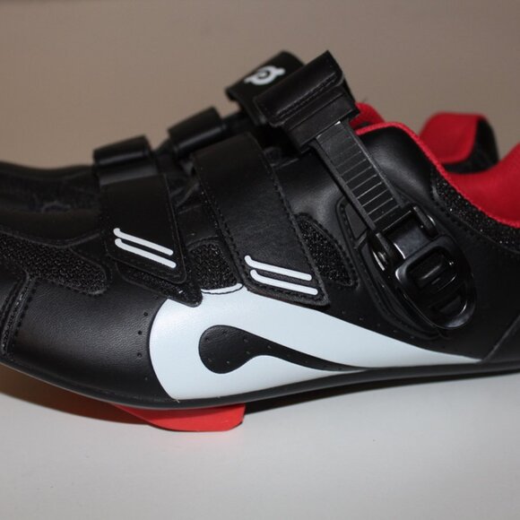 Peloton Cycling Bike Shoes Black Unisex Sz 41 Men Sz 8 Women Sz 10 Spin Click In - Picture 2 of 6